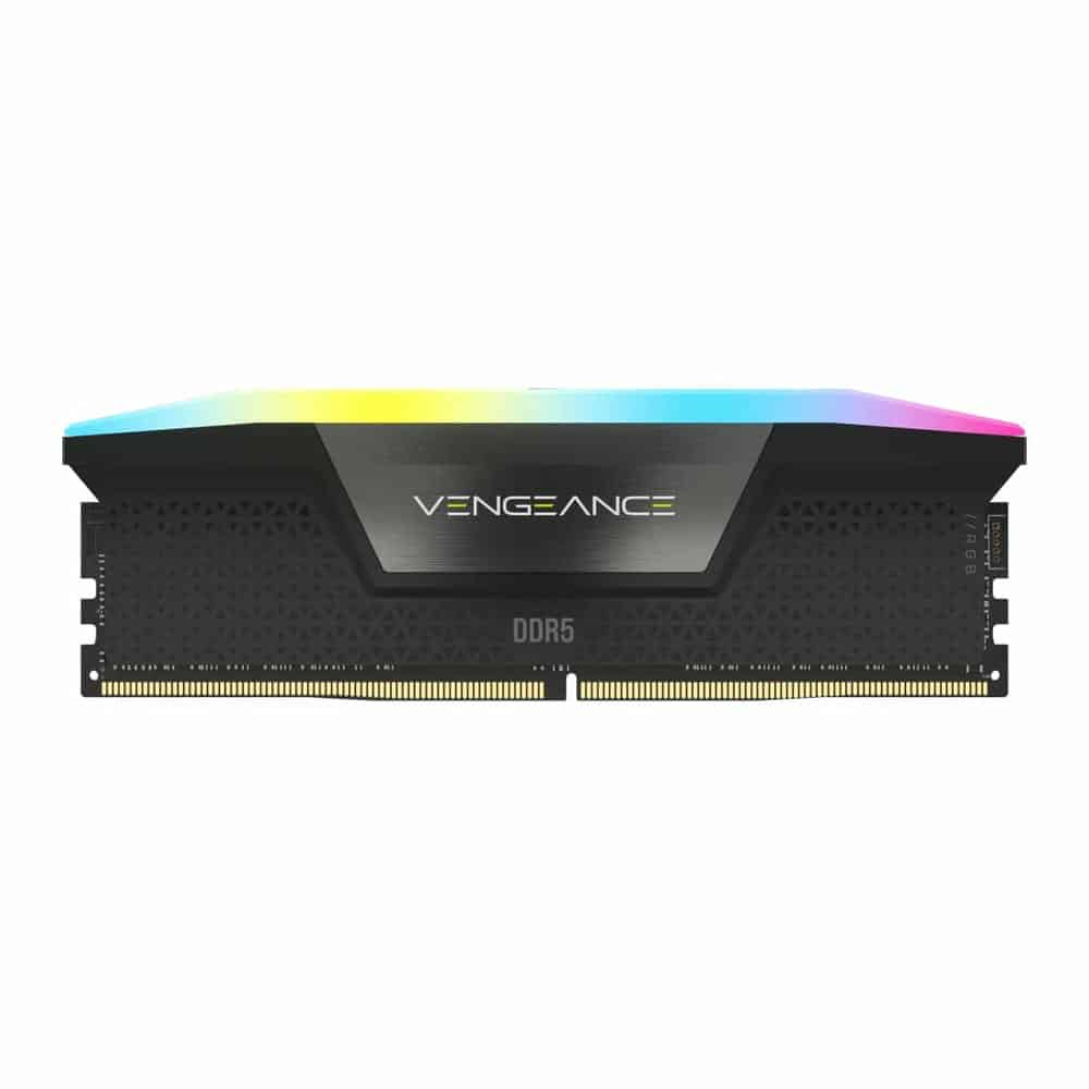 (image for) Corsair Vengeance RGB Black 16GB 5600MHz DDR5 Memory Kit